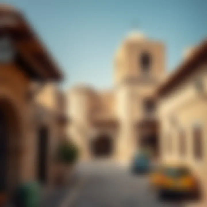 An overview of Al Awir's traditional structures reflecting its historical significance