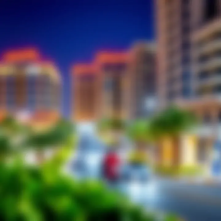 A glimpse of modern developments in Al Awir, highlighting urban growth