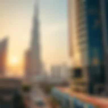 An illustration of sustainable features adopted during Al Saqran Tower's construction