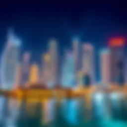 Stunning skyline of Business Bay showcasing modern architecture