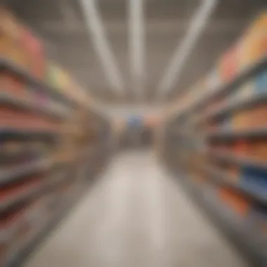 Exploring Carrefour's Diverse Product Offerings Interior layout of Carrefour highlighting product variety and customer engagement