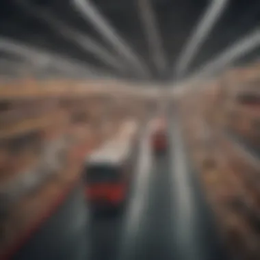 Efficient Logistical Operations at Carrefour Logistical operations at Carrefour illustrating supply chain efficiency