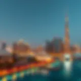 Stunning skyline of Dubai showcasing modern architecture