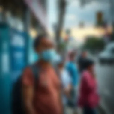 Community health event promoting healthcare awareness