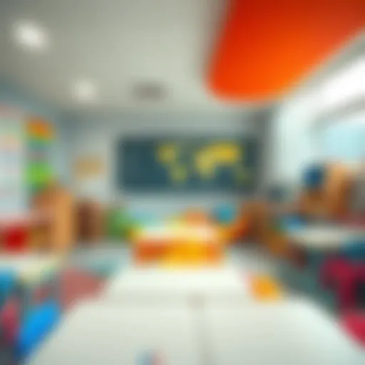 A vibrant classroom setup at Creative Nest Early Childhood Centre