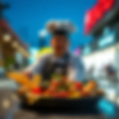 A chef's masterpiece showcasing local culinary influence