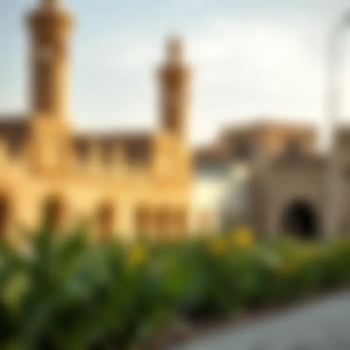 Cultural landmarks in Al Ras reflecting the rich heritage and history of Dubai.