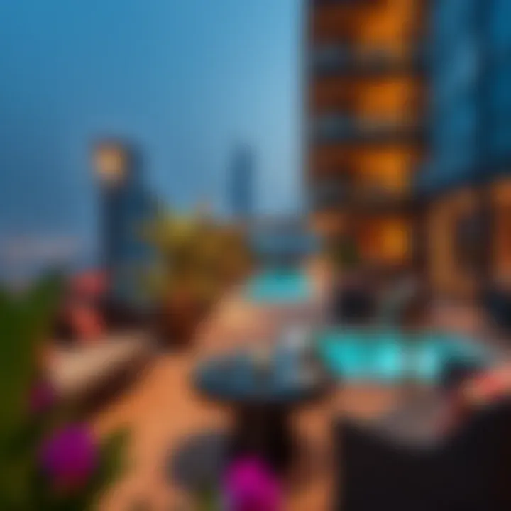 Luxurious amenities available at Damac Maison Upper Crest