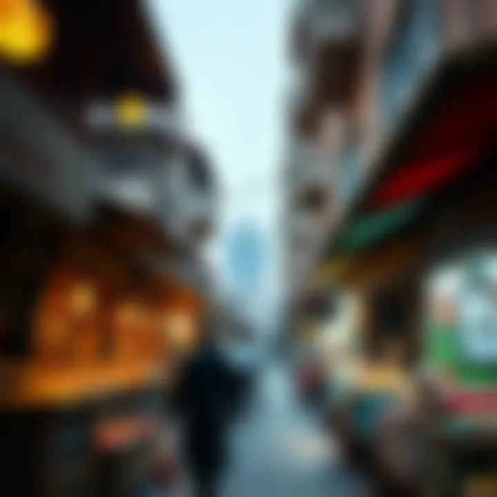 Traditional market in Dubai revealing rich cultural heritage