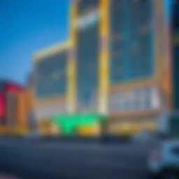 Exterior view of Dusit Princess Dubai Marina showcasing its modern architecture