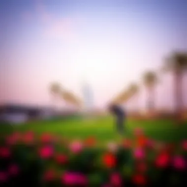 Seasonal highlights of golfing at Emirates Golf Club