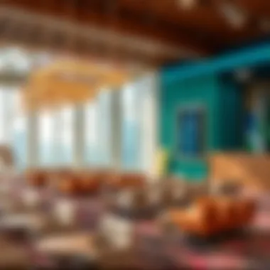 Interior layout showcasing the Dubai World Trade Center's conference facilities