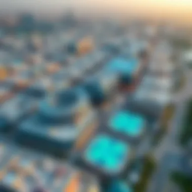 Aerial view of Al Basha Silicon Oasis showcasing its modern architecture