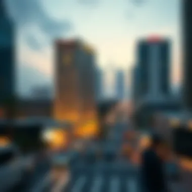 Future development plans for the area surrounding Al Sarraf Building.