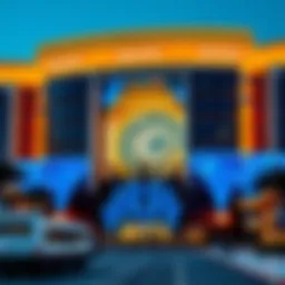 Stunning architectural design of a Binghatti project