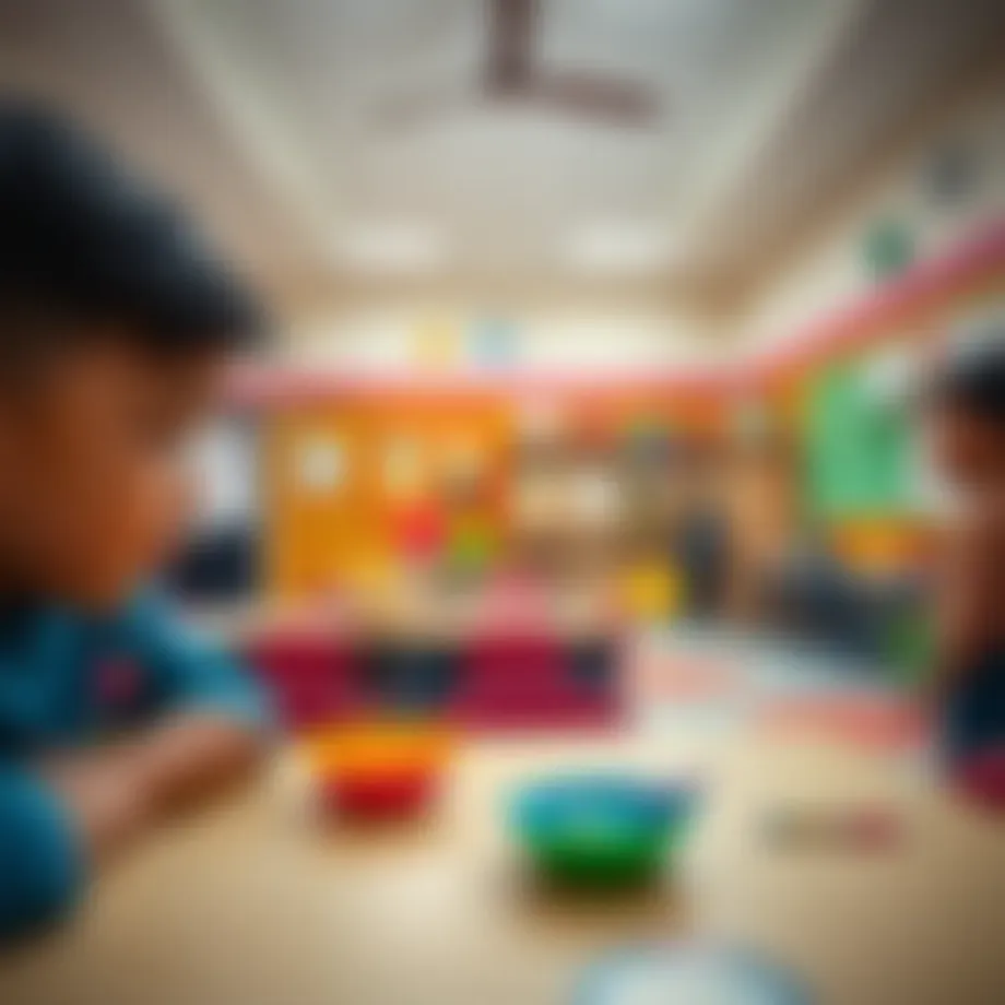 Vibrant classroom setting at Blossom Nursery