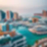 Aerial view of City Pearl highlighting its modern architecture