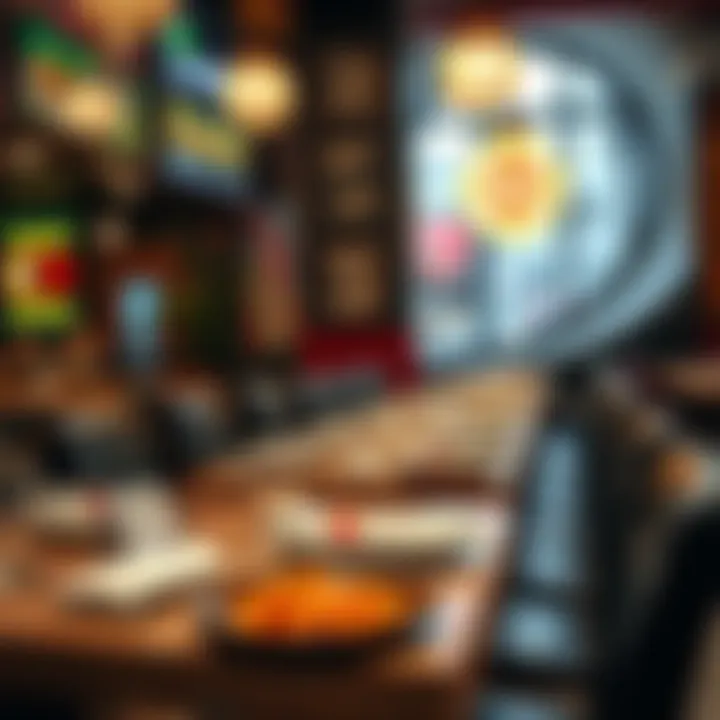 A warm and welcoming setup at Momos Restaurant, perfect for gatherings.