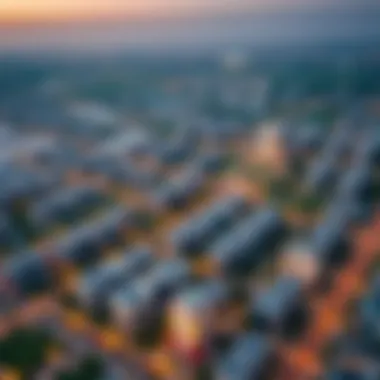 Aerial view of Damac Hills 2 showcasing the residential layout