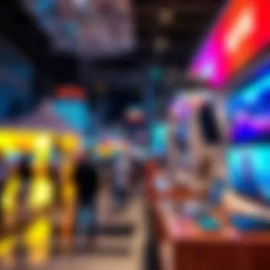 Vibrant cultural event showcasing media and technology advancements