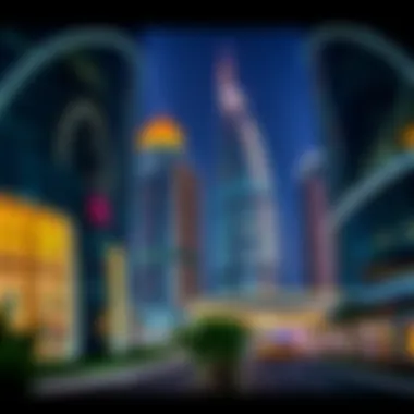 Stunning architectural design of the iconic buildings