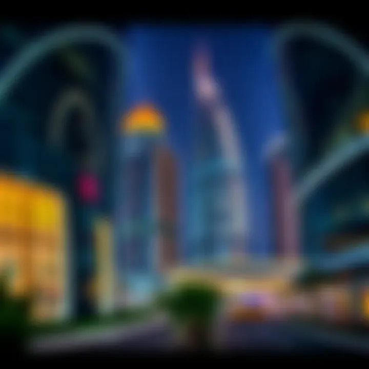 Stunning architectural design of the iconic buildings