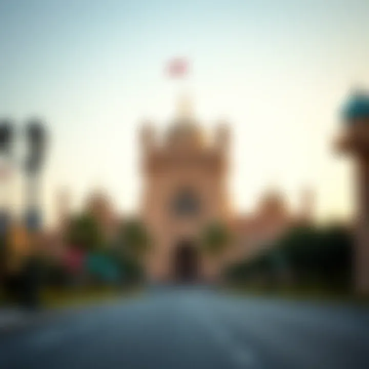 Cultural landmarks representing the rich history of the Al Wasl area