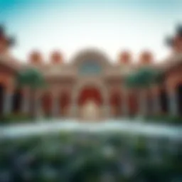 Architectural detail of Pavilion Jumeirah Park