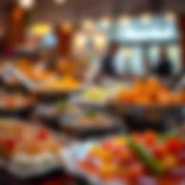 Close-up of exquisite dishes offered at Sarhad Darbar