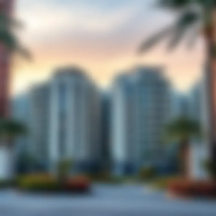 Architectural highlights of residential buildings in The Greens.