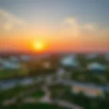 Aerial view of Damac Hills 2 showcasing its lush landscapes