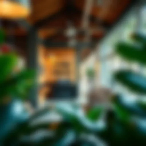 Interior view of the Typing Center showcasing a welcoming atmosphere