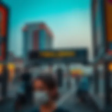 Community engagement near Umm Ramool Metro Station