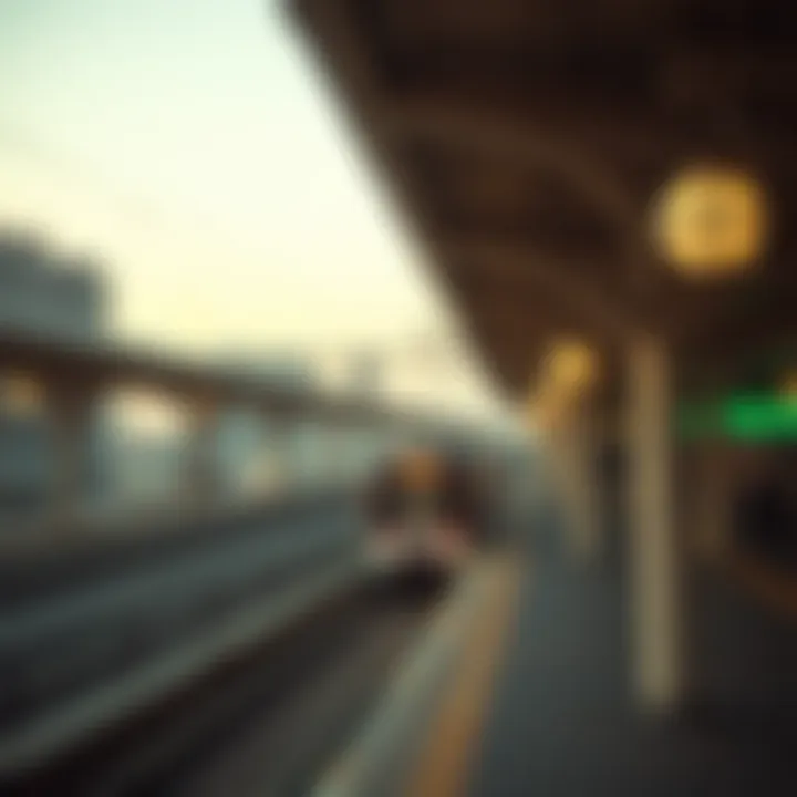 Umm Ramool Metro Station as a hub for local transportation