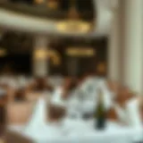 Elegant dining setup at Grill Palace Warsan 4