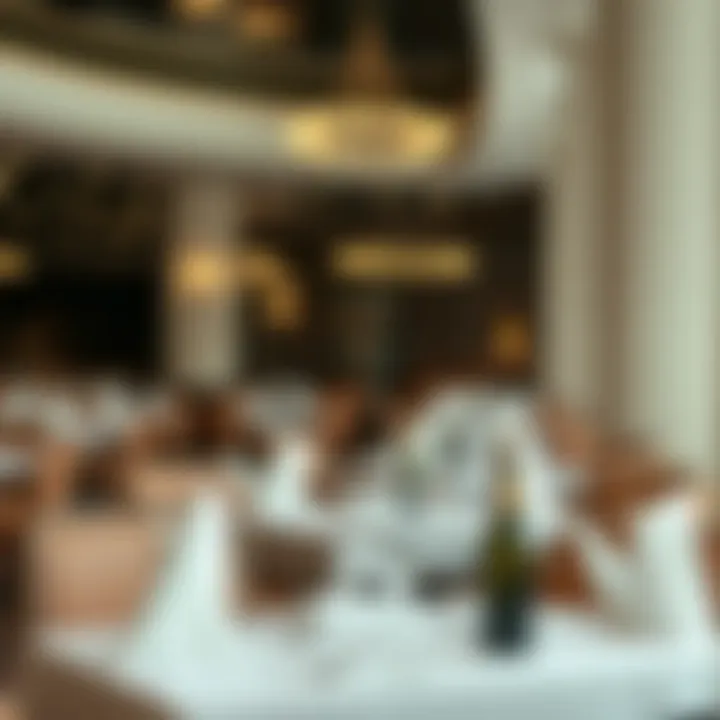 Elegant dining setup at Grill Palace Warsan 4