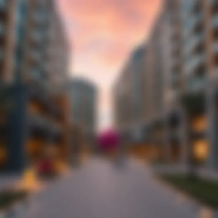 Stunning architectural facade of Jade Residence