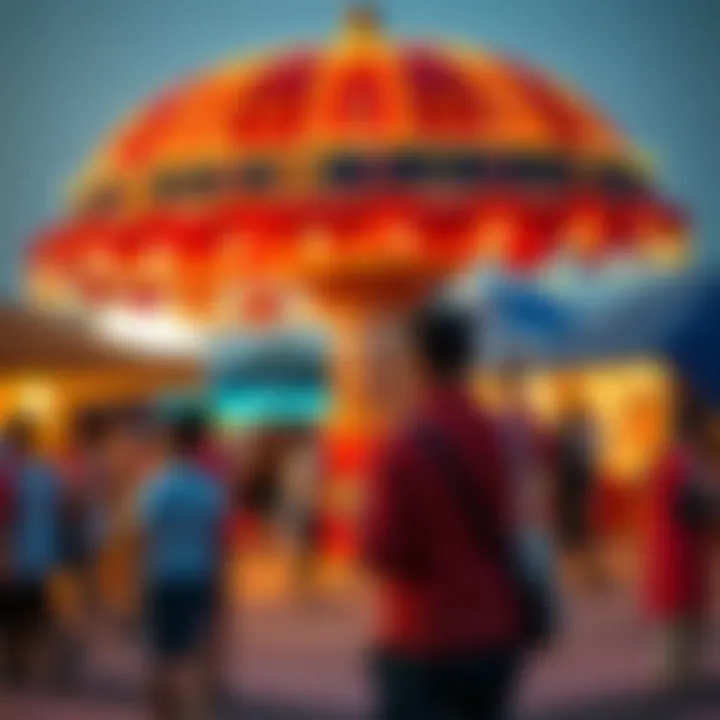 Vibrant cultural events taking place at Jumeirah Lake, reflecting its community spirit