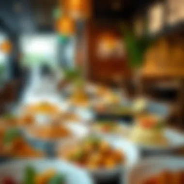 An array of exquisite dishes representing global culinary influences