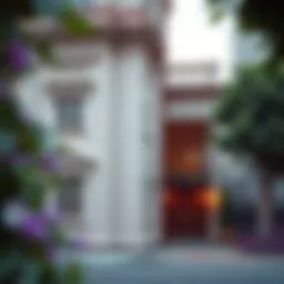 Lavender Garden Suites exterior view showcasing elegant architecture