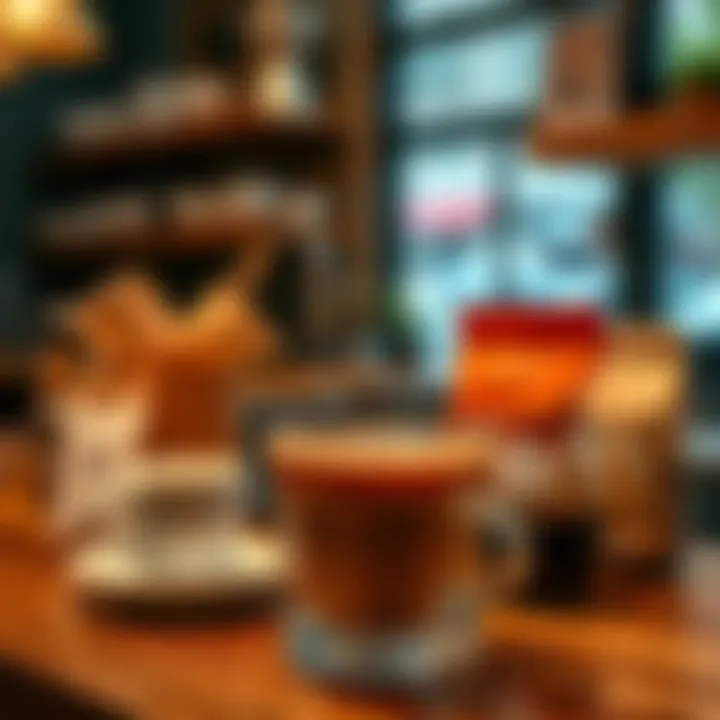 Artisan coffee selection at LDC Kitchen