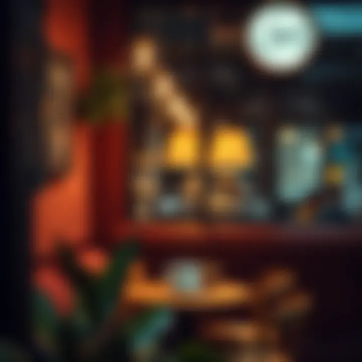 Cozy corner for coffee lovers at LDC Kitchen