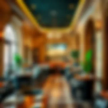 Charming Interior Ambiance of Loui Restaurant & Cafe Beautifully decorated interior space
