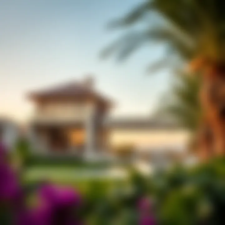 Luxurious villa showcasing architectural beauty