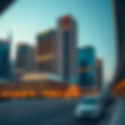 Stunning architectural view of Megasun in DIFC