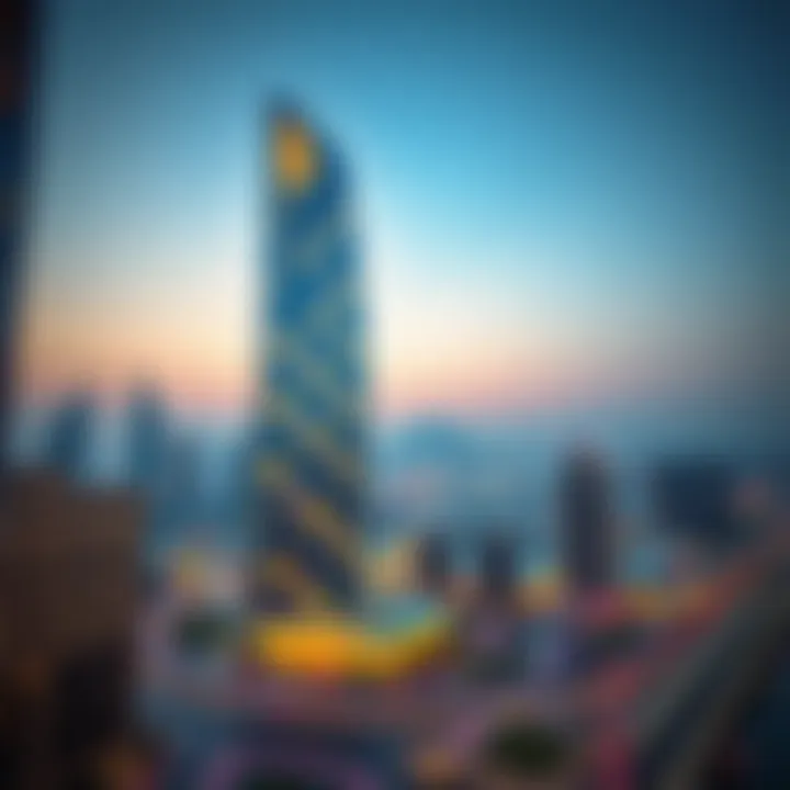 Notable Meraikhi Tower: A Landmark of Architectural Innovation in Dubai