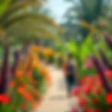 Ecological insights with vibrant flora and fauna