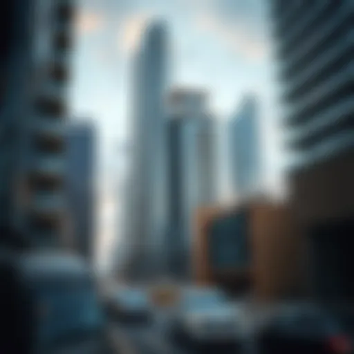 Stunning architectural view of O2 Residential Tower