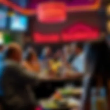 Guests enjoying a meal and the lively atmosphere at Texas Roadhouse