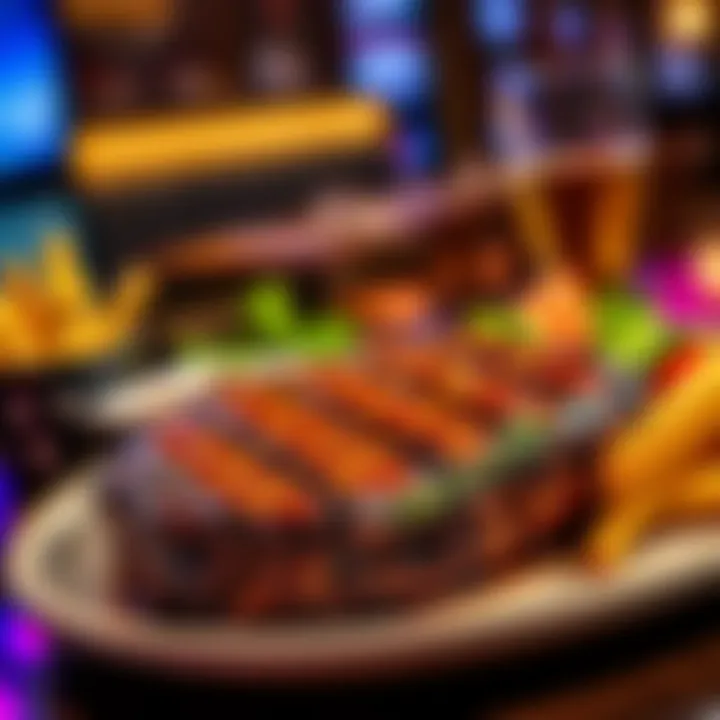 Signature Texas Roadhouse steak served with sides